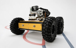 Photo of a home inspection robot ideal for crawl space inspections