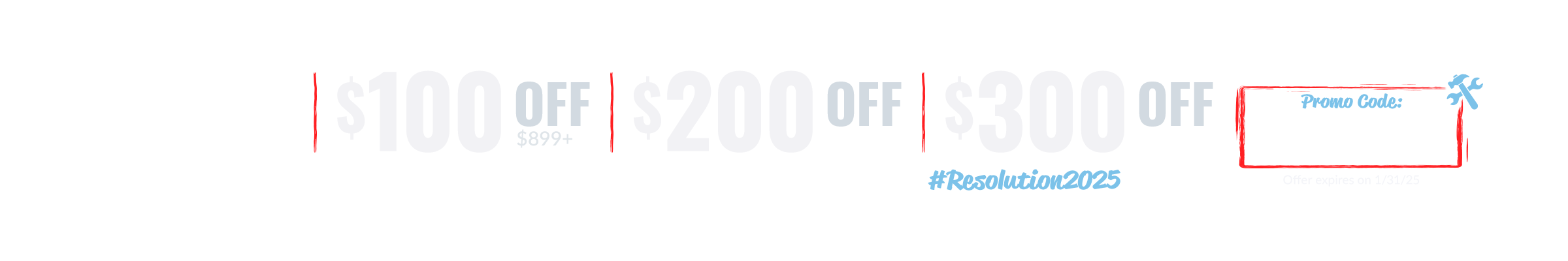 Up to $300 off with code BEST2025